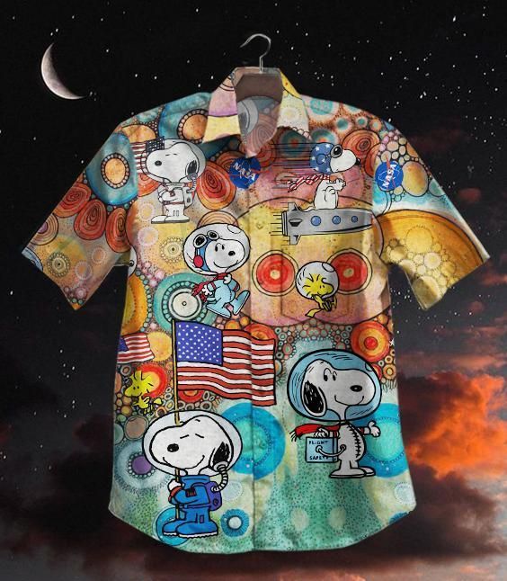 Hawaii Shirt Hot Nasa Snoopy Vintage