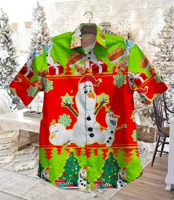 Hawaii Shirt Hot Olaf Christmas Vintage