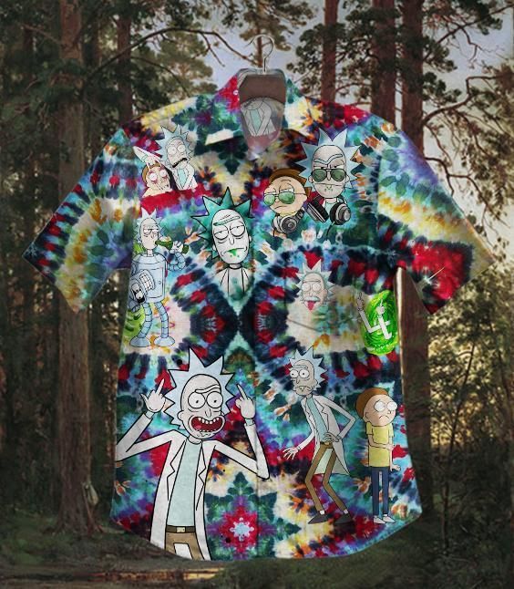 Hawaii Shirt Hot Rick And Morty Vintage