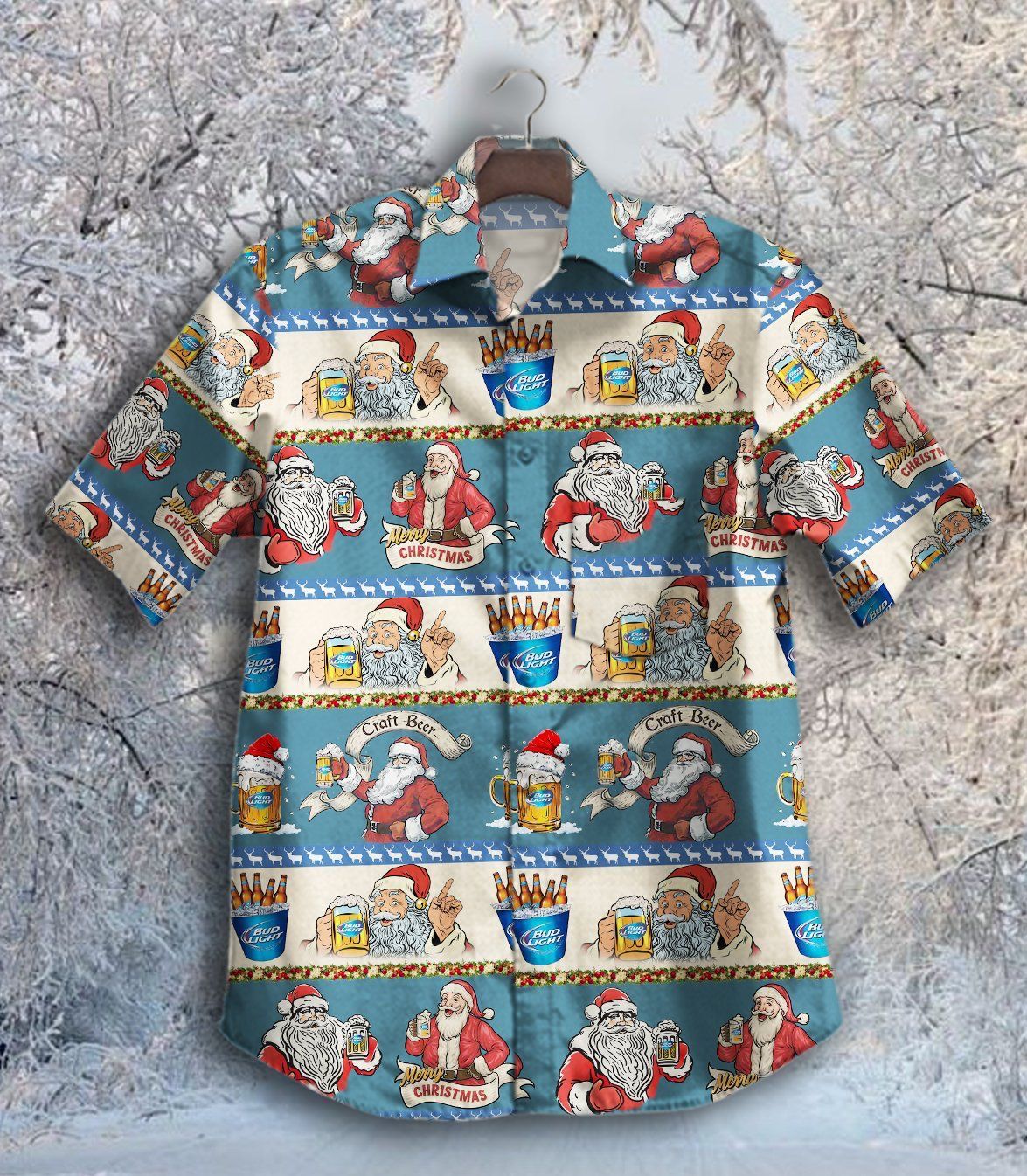 Hawaii Shirt Hot Santa Typo Gtv Hawaiian Shirt
