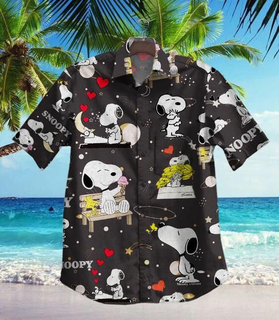 Hawaii Shirt Hot Snoopy Vintage
