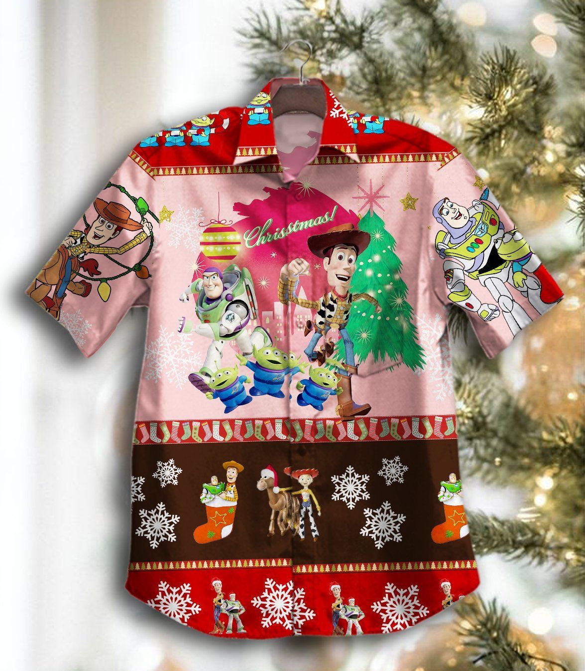 Hawaii Shirt Hot Toy Story Christmas Gtvien Vintage