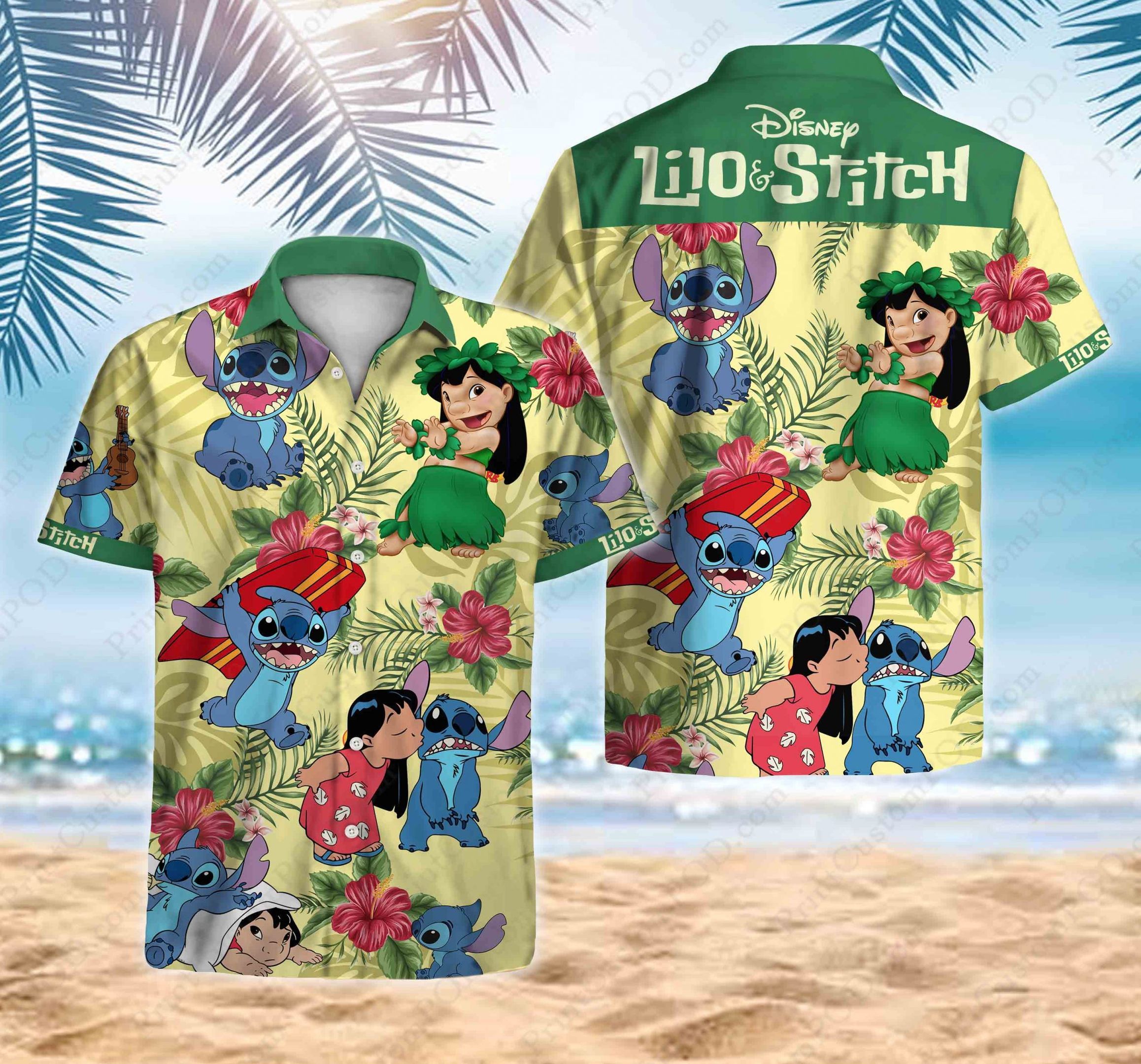 Hawaii Shirt Lilo Stitch Hawaii Shirt