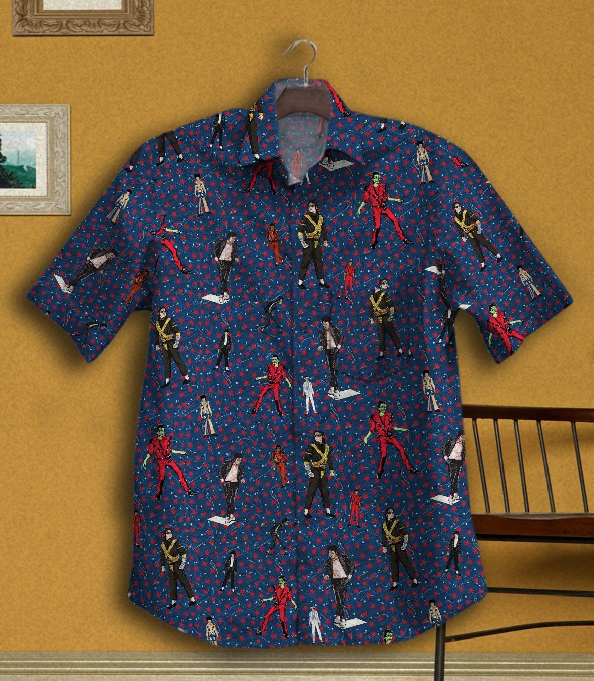 Hawaii Shirt Michael Jackson Vintage