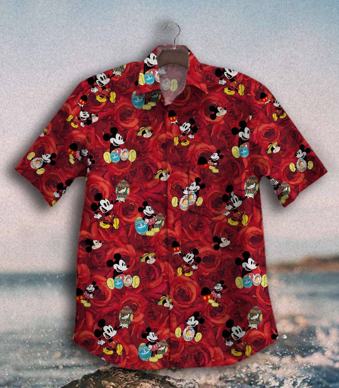 Hawaii Shirt Mickey Easter Gthsm Vintage