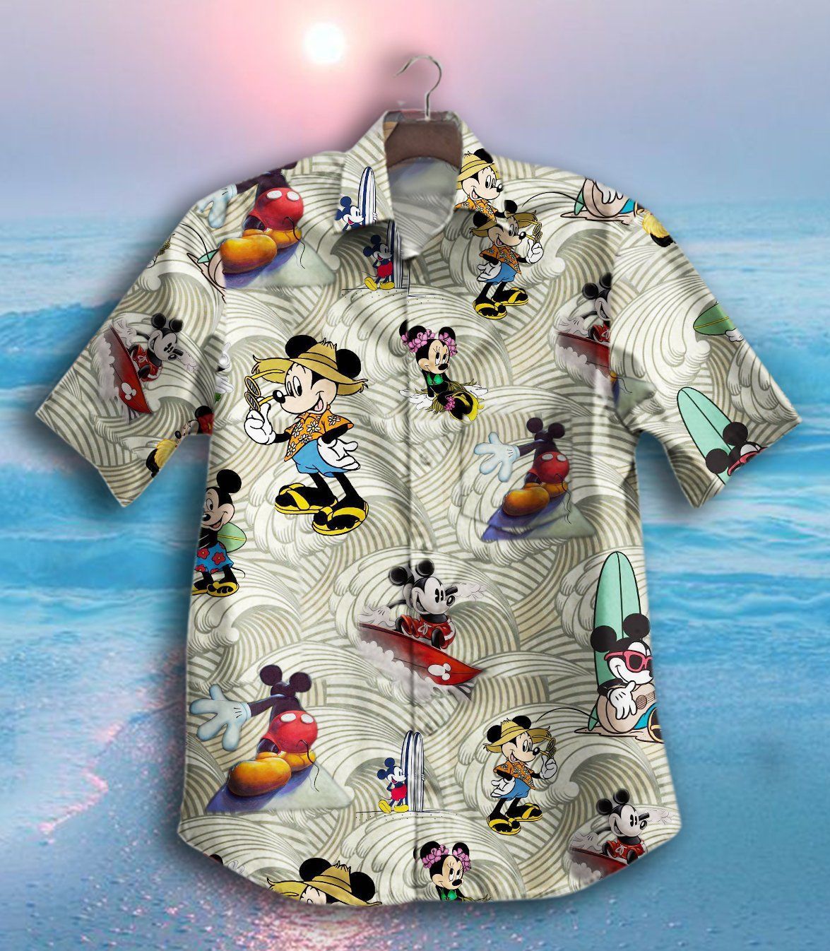 Hawaii Shirt Mickey Hsm Vintage