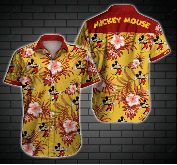 Hawaii Shirt Mickey Mouse
