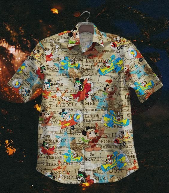 Hawaii Shirt Mickey Vintage