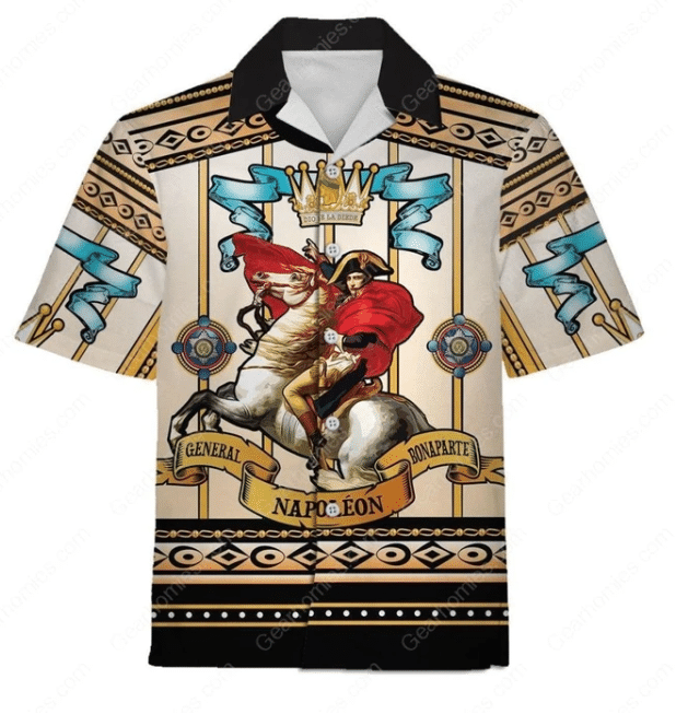 Hawaii Shirt Napoleon Crossing The Alps