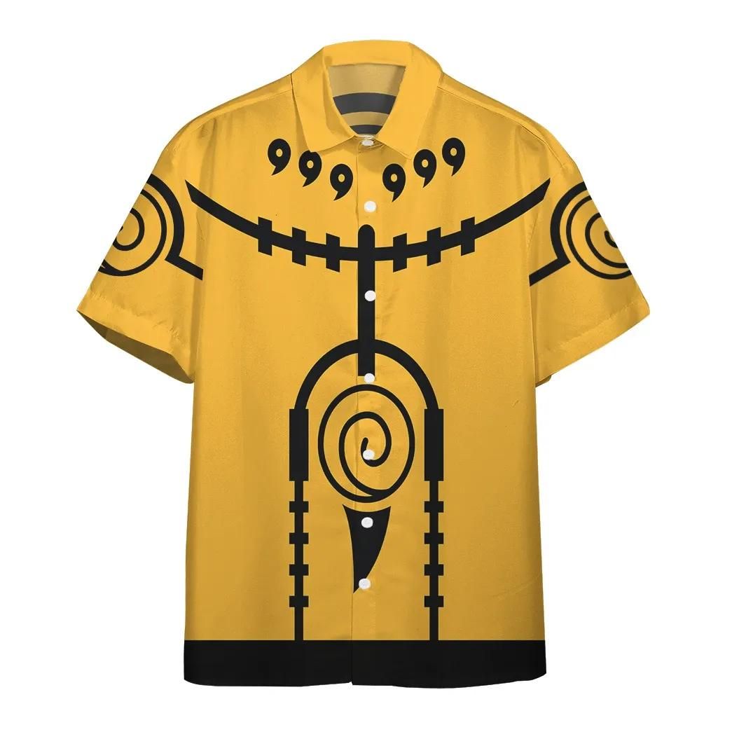 Hawaii Shirt Naruto Nine Tails Mode