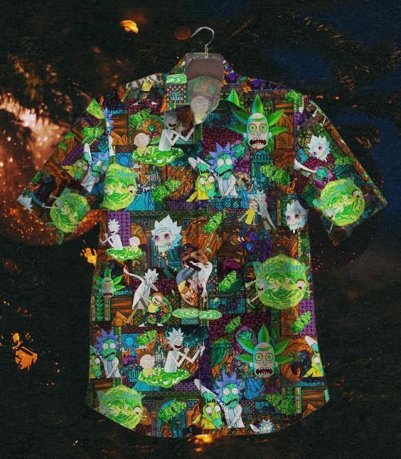 Hawaii Shirt Rick And Morty Vintage