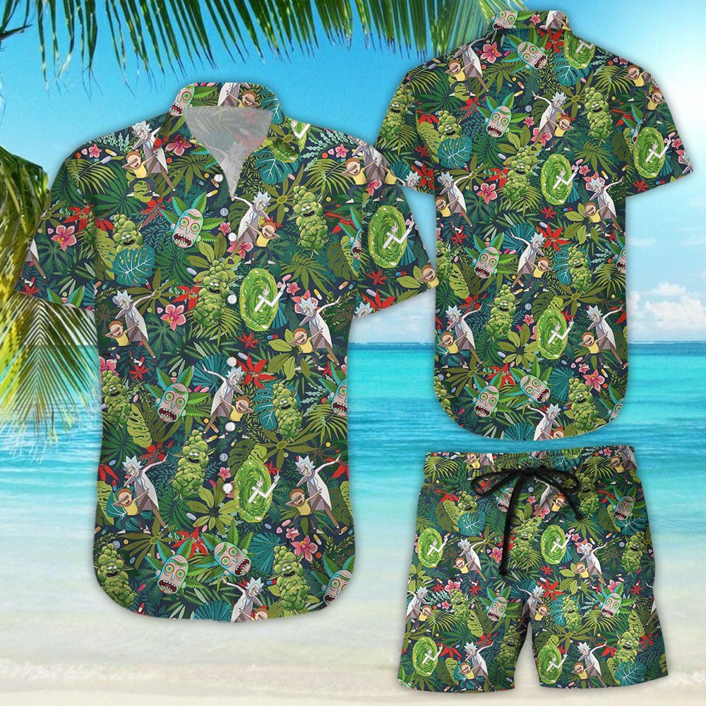 Hawaii Shirt Rick And Morty Vintage
