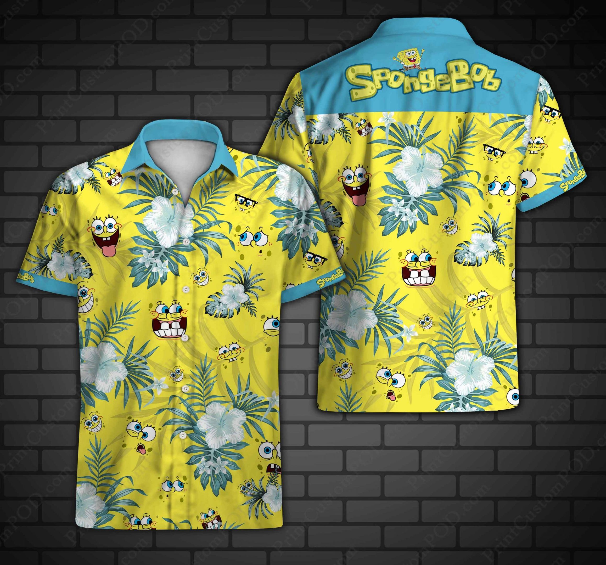 Hawaii Shirt Spongebob Hawaii Shirt Kwp