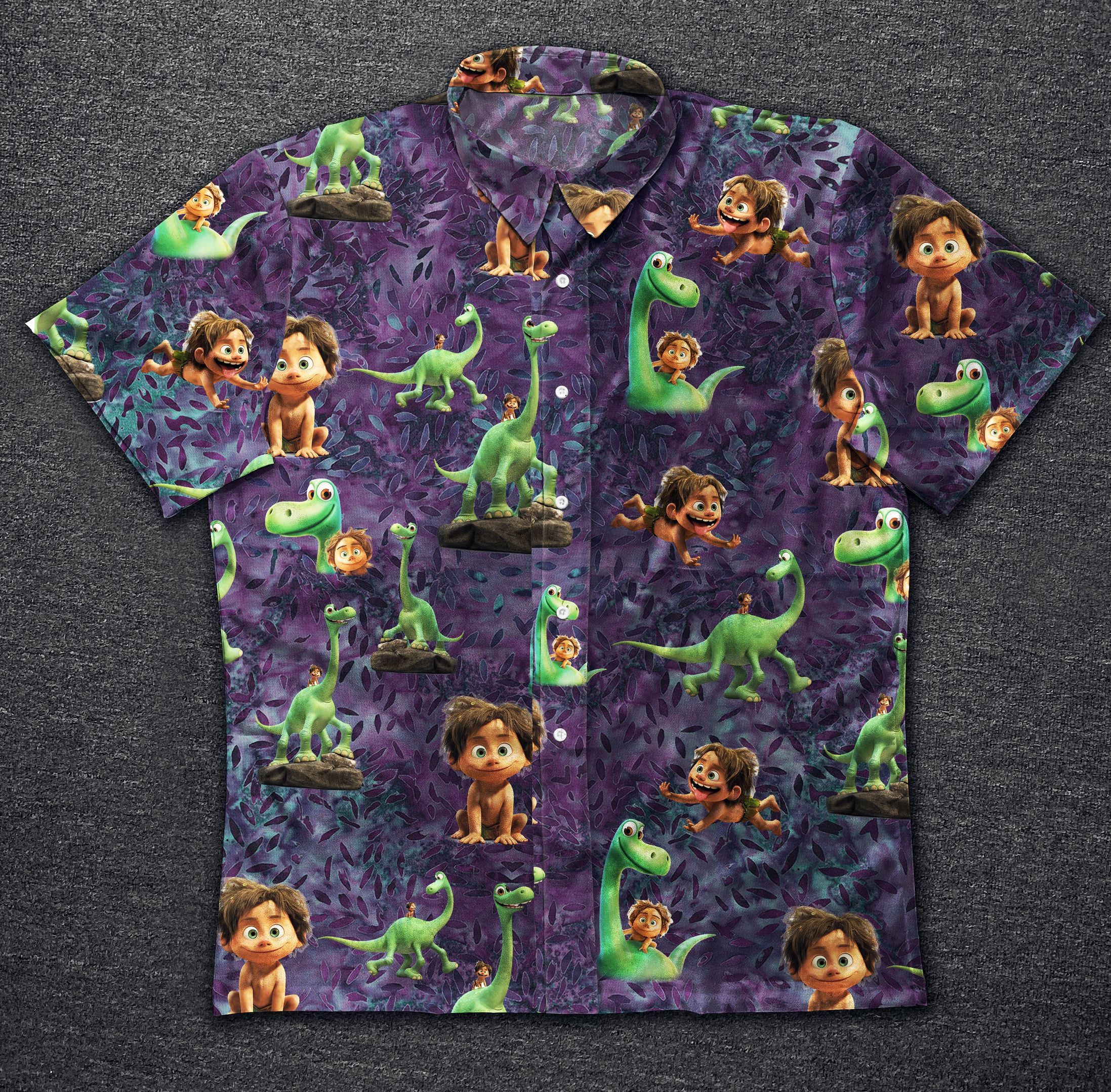 Hawaii Shirt The Good Dinosaur Vintage Cotton