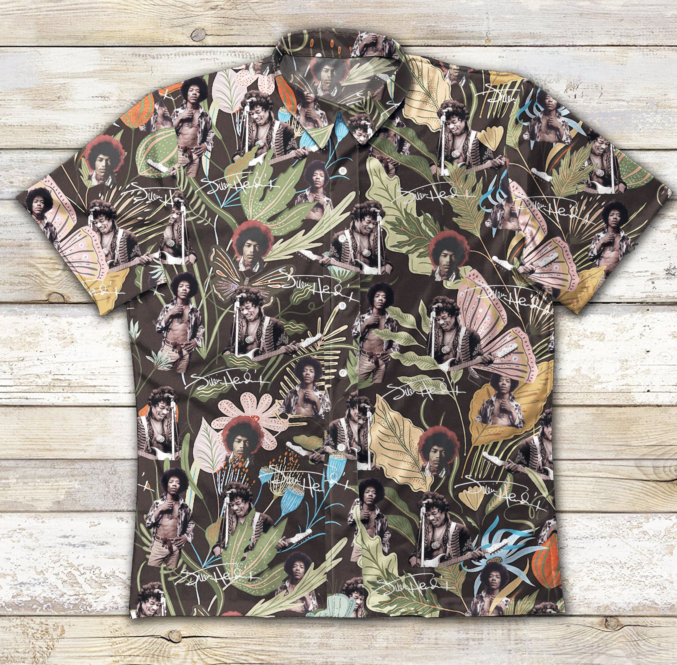 Hawaii Shirt The Jimi Hendrix Vintage