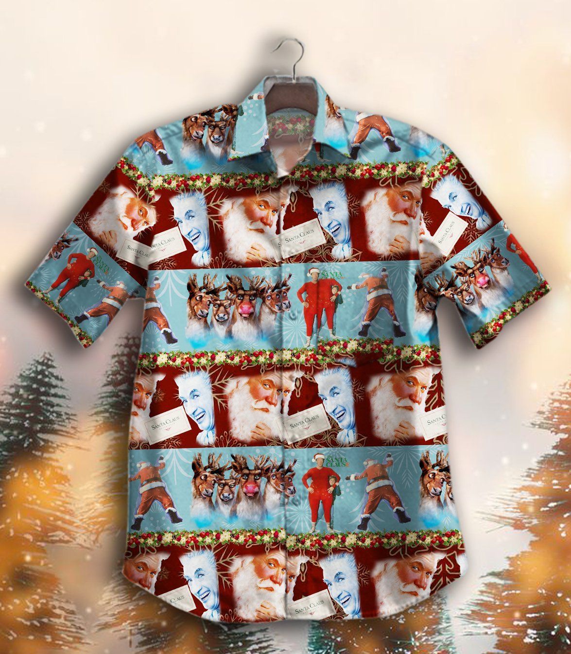 Hawaii Shirt The Santaclause Film Gtv Hawaiian Shirt