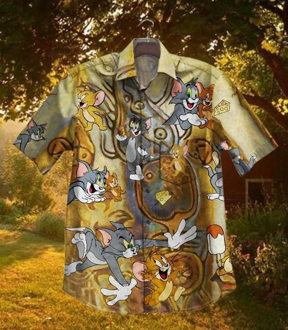Hawaii Shirt Tom And Jerry Vintage