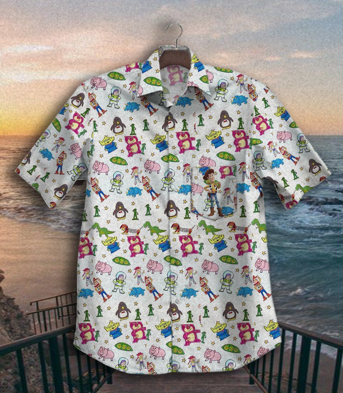 Hawaii Shirt Woody Vintage
