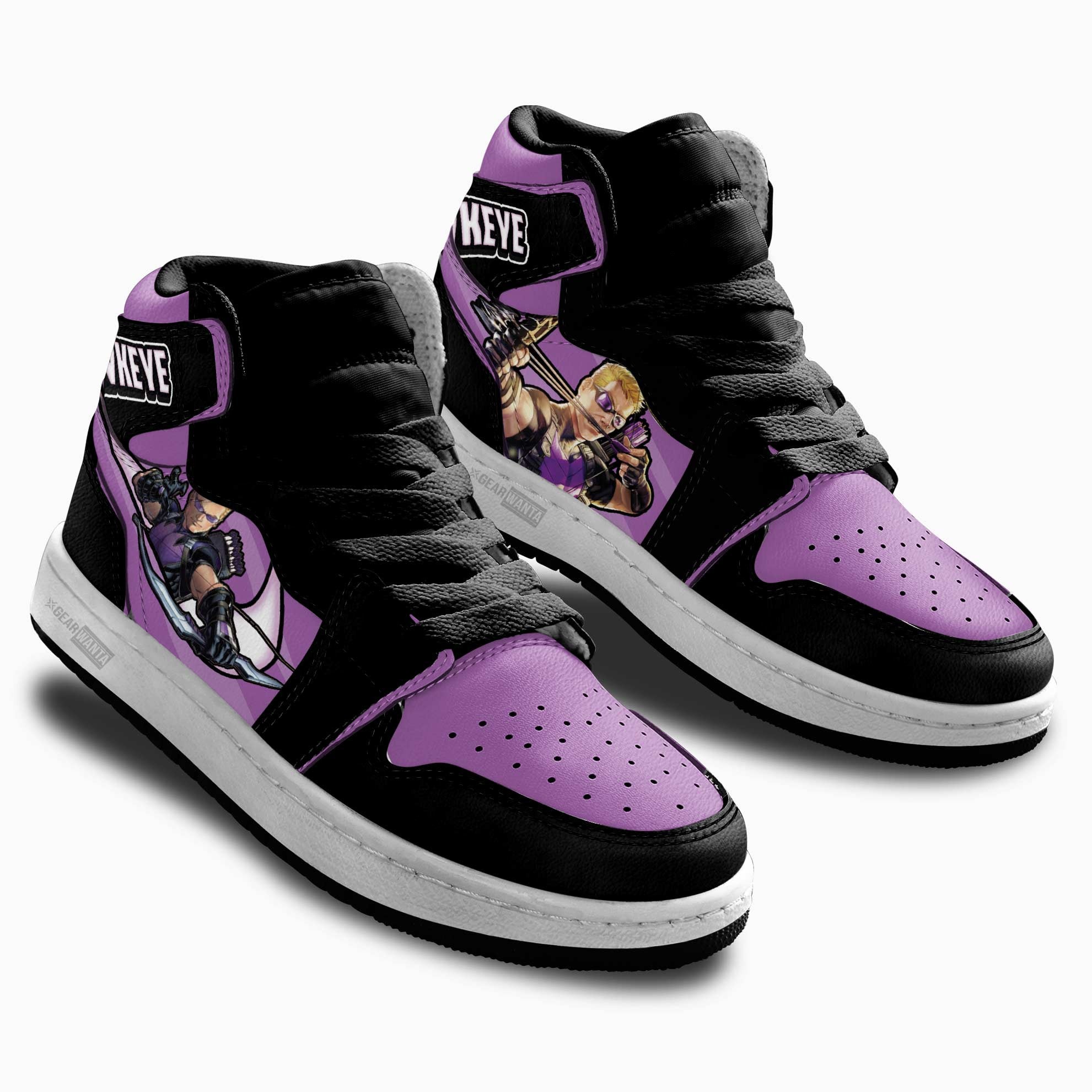 Hawkeye Kids JD Sneakers Shoes For Kids, Air Jordan Hightop