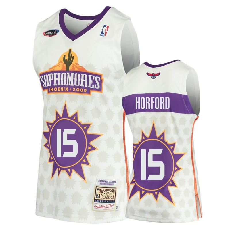 Hawks Men's Al Horford #15 2009 NBA Rising Stars Challenge White Jersey