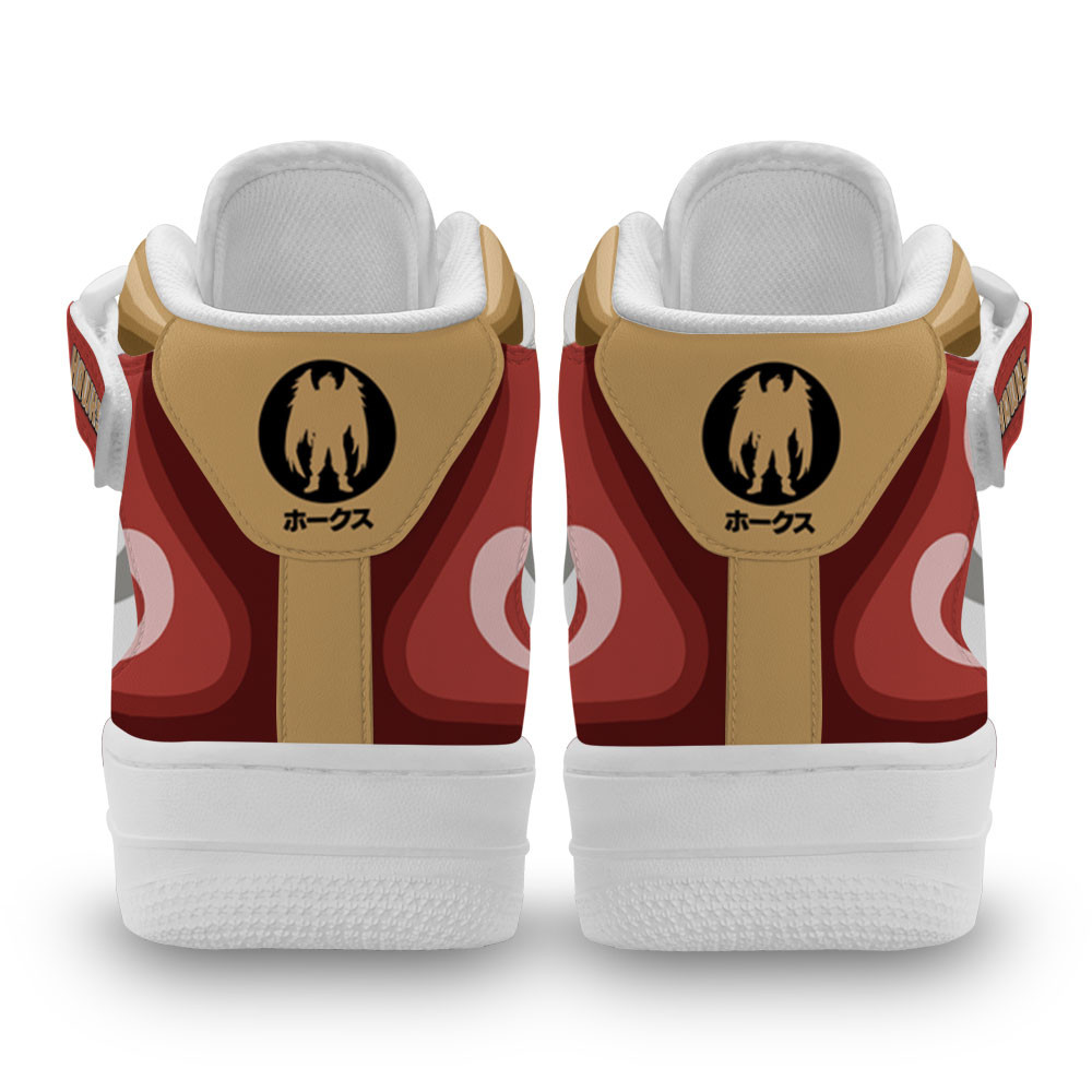 Hawks Sneakers Air Mid Custom My Hero Academia Anime Shoes