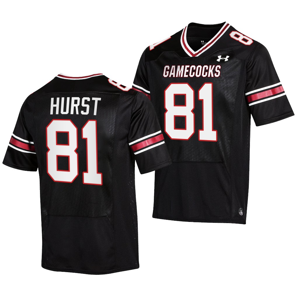 Hayden Hurst South Carolina Gamecocks #81 Black Jersey Alumni Men's NIL Uniform