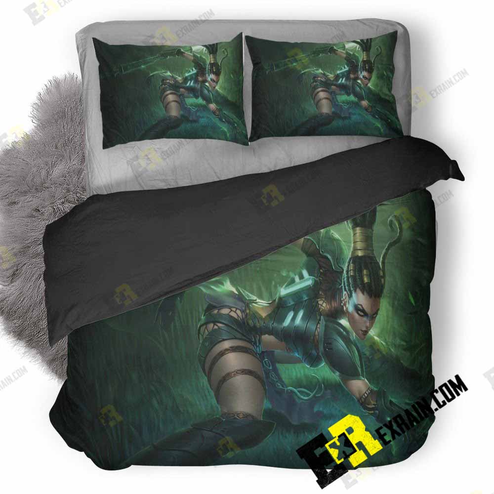 Headhunter Nidalee League Of Legends Hr 3D Customized Duvet Cover Bedding Set