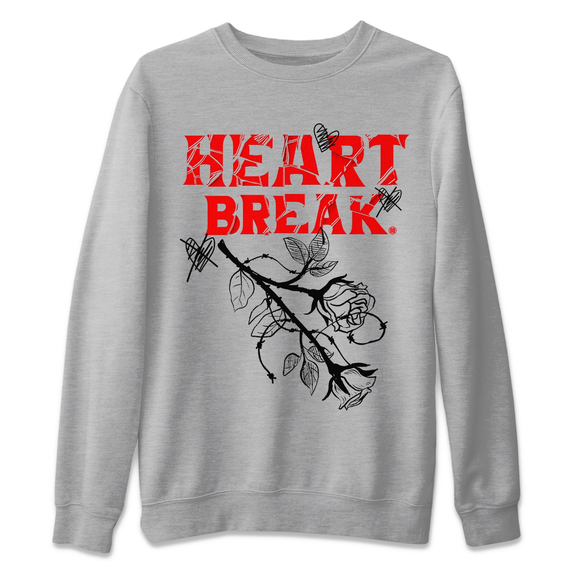 Heart Break Unisex Sweater – Air Jordan 1 Spider Man, Sneakers Matching Sweater