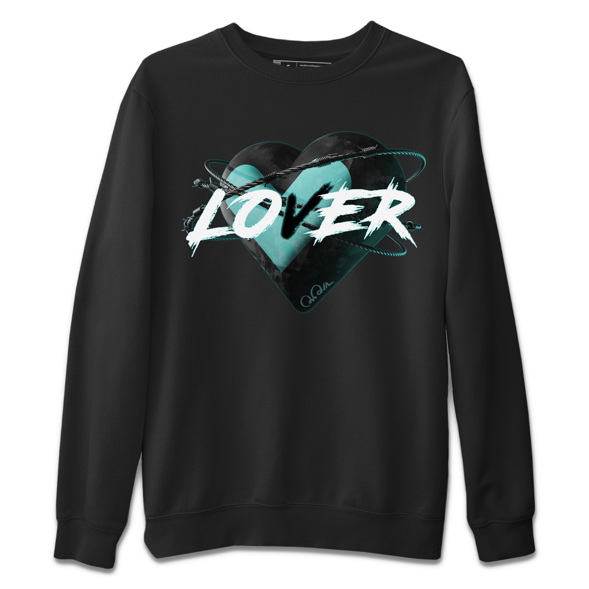 Heart Lover Unisex Sweater – Air Force 1 Tiffany, Sneakers Matching Sweater