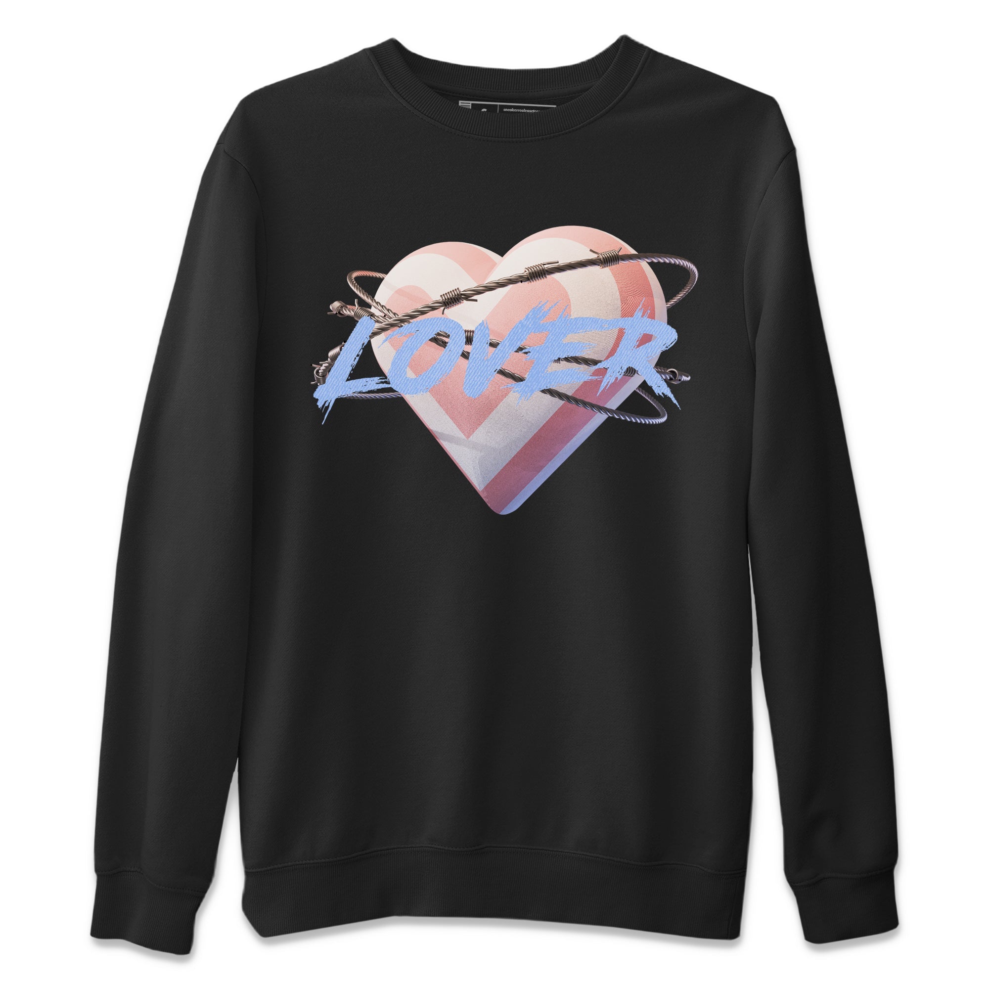 Heart Lover Unisex Sweater – Air Jordan 1 Skyline, Sneakers Matching Sweater