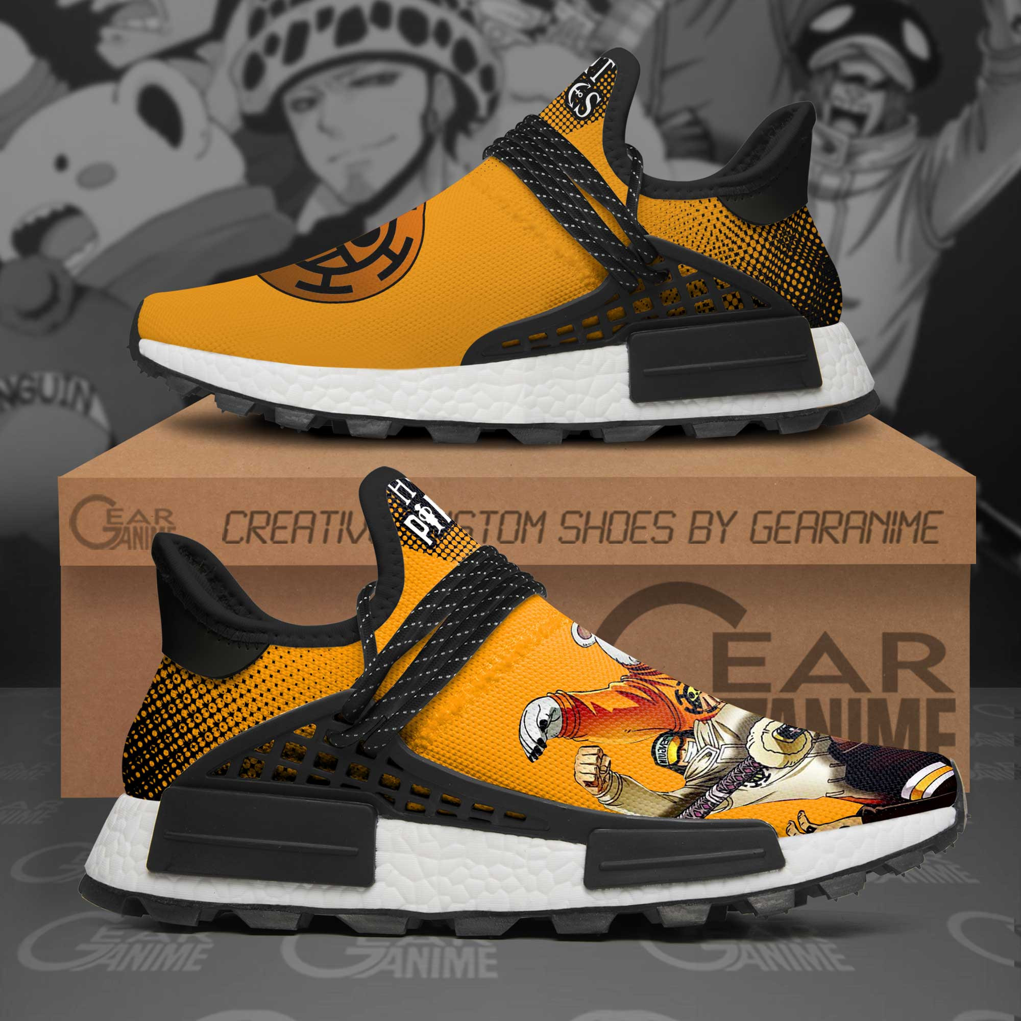 Heart Pirates Shoes One Piece Anime Shoes, NMD Shoes