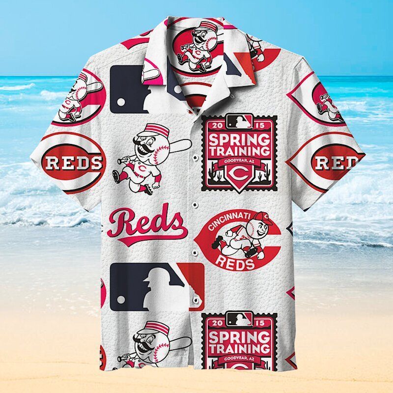 Heart Pleasing Cincinnati Reds MLB – Premium Hawaiian Shirt – Gift For Sports Lovers