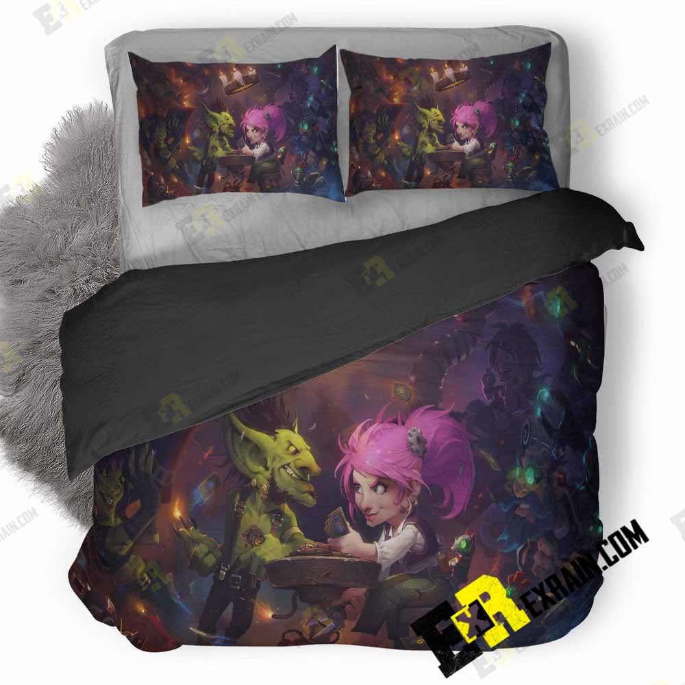 Hearthstone 1E 3D Customized Duvet Cover Bedding Set