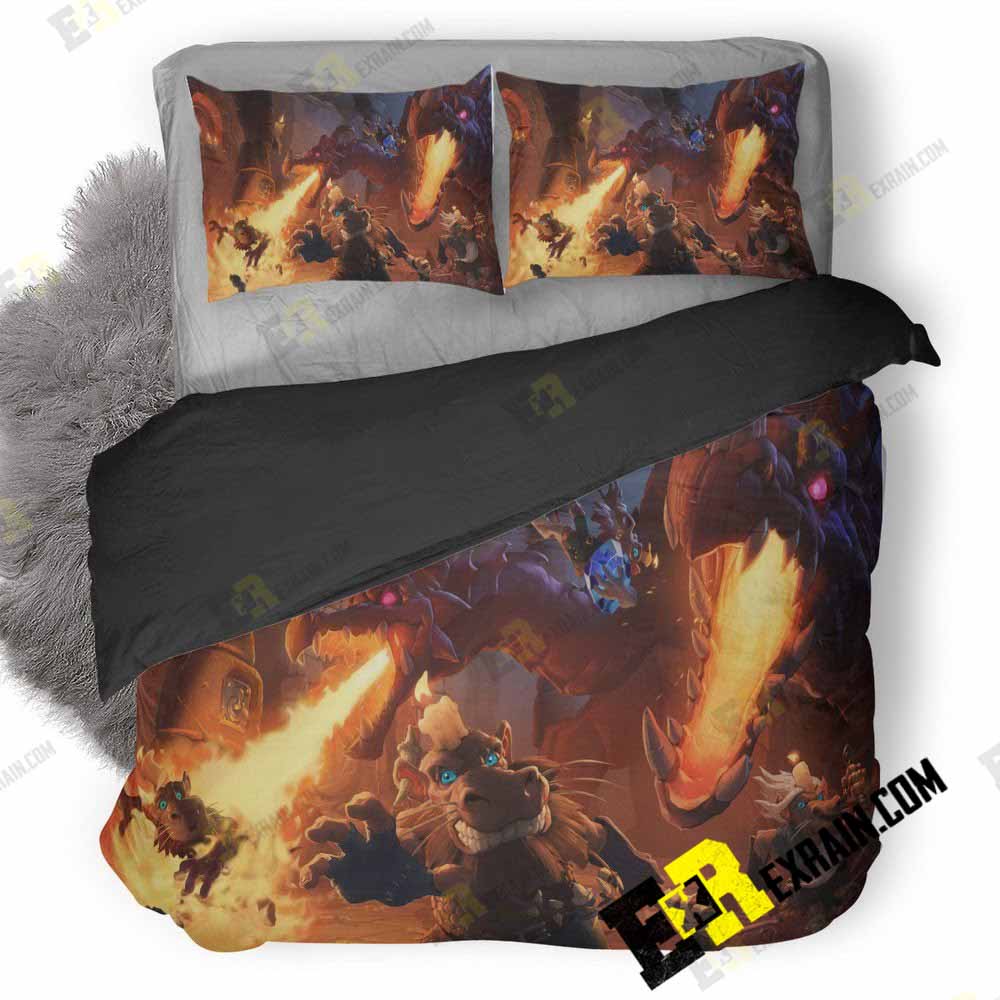 Hearthstone 6J 3D Customized Duvet Cover Bedding Set