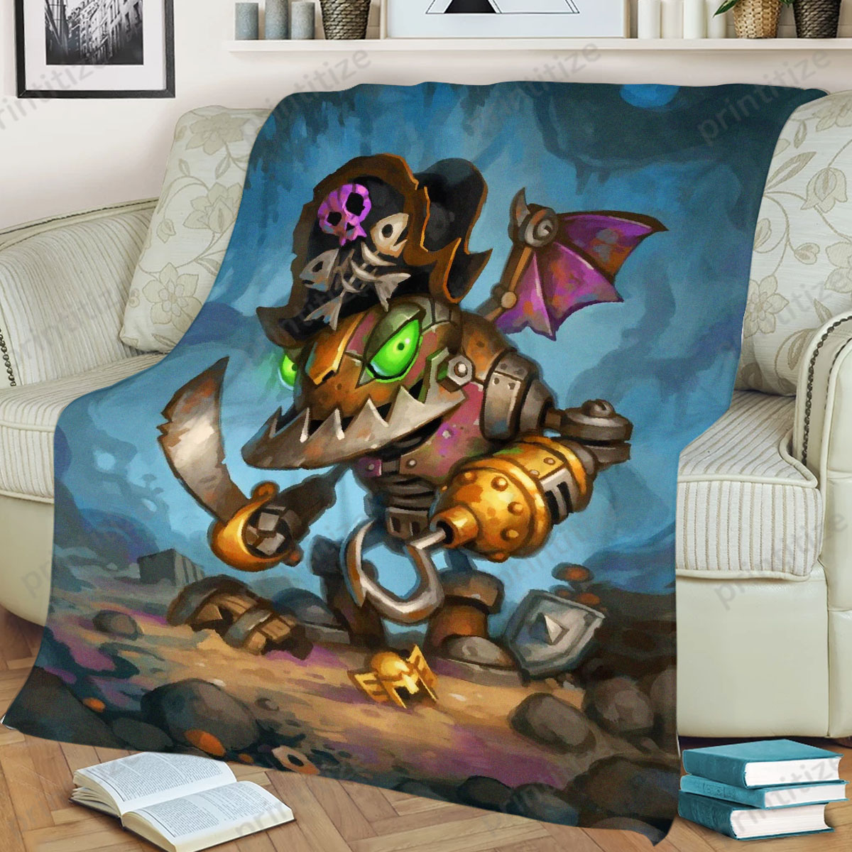 Hearthstone Amalgamation Fleece Blanket