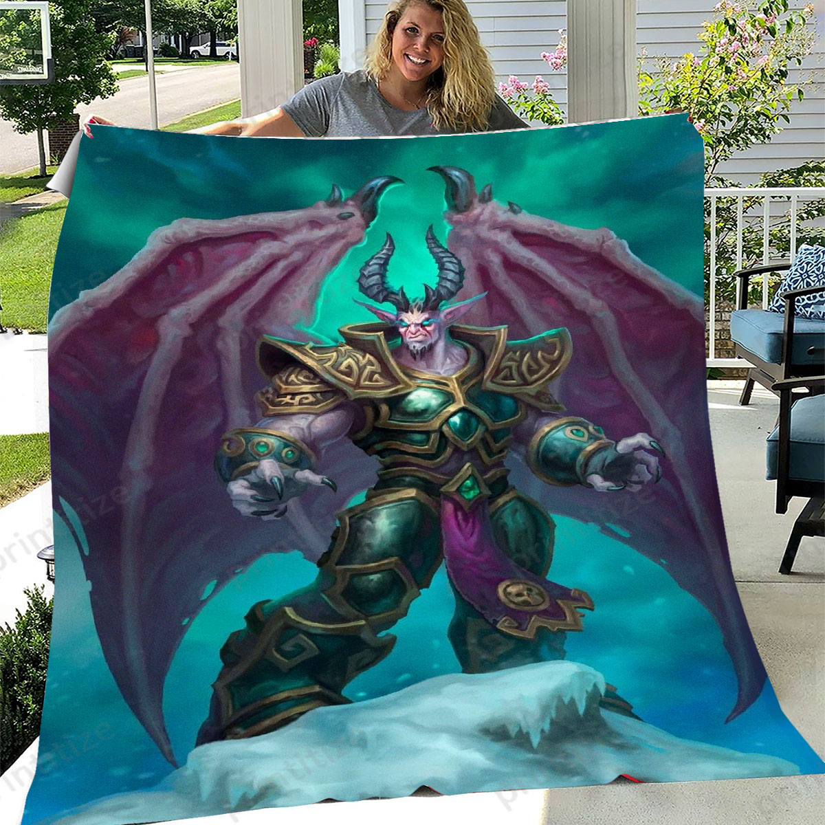 Hearthstone Despicable Dreadlord Fleece Blanket