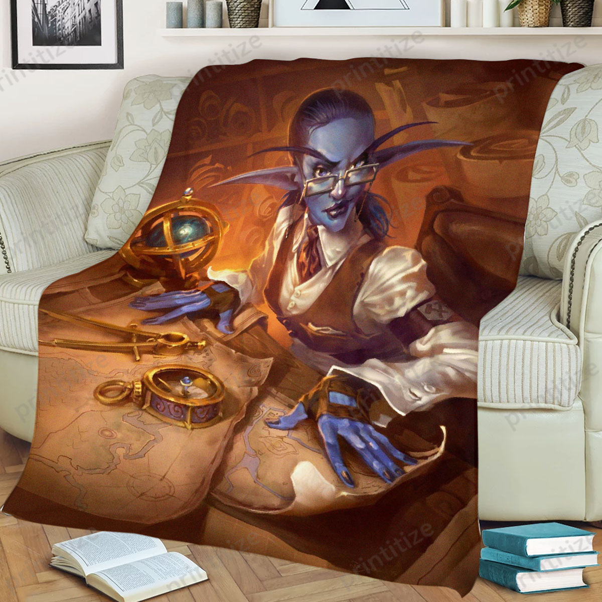 Hearthstone Elise Starseeker Fleece Blanket