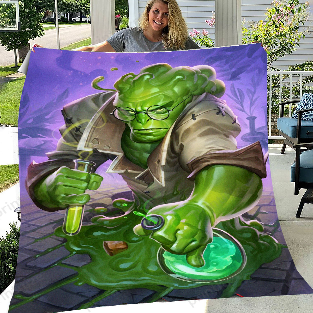 Hearthstone Flobbidinous Floop Fleece Blanket