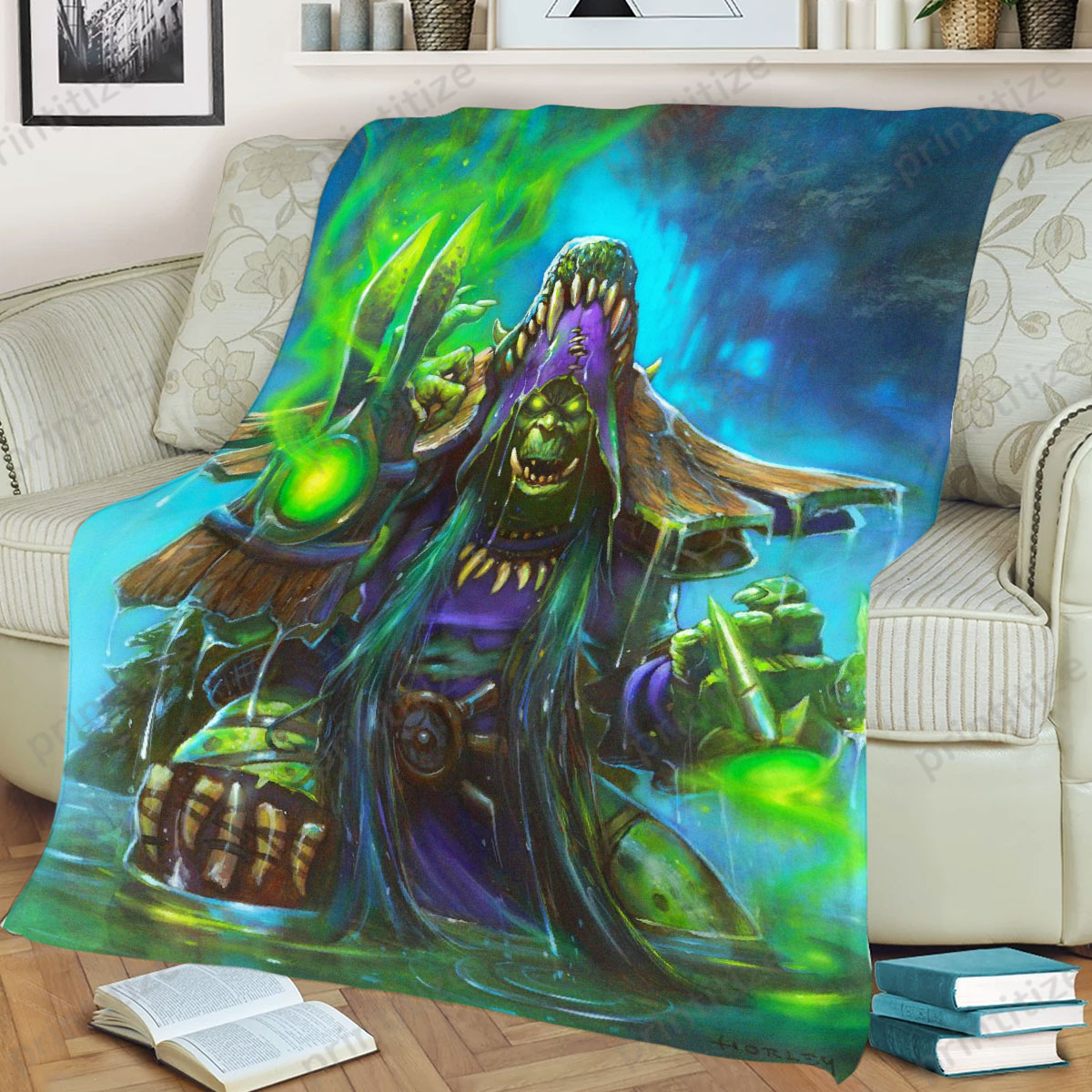 Hearthstone Hagatha The Witch Fleece Blanket