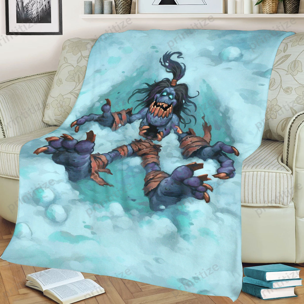 Hearthstone Happy Ghoul Fleece Blanket