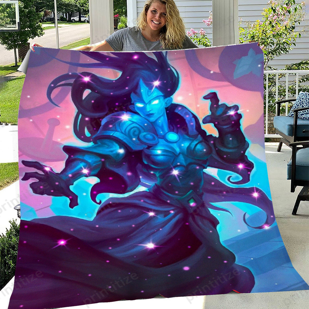 Hearthstone Harbinger Celestia Fleece Blanket