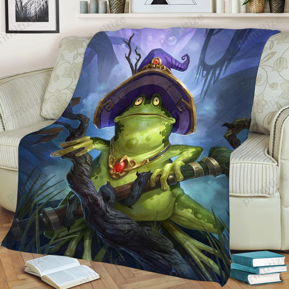Hearthstone Witch Apprentice Fleece Blanket
