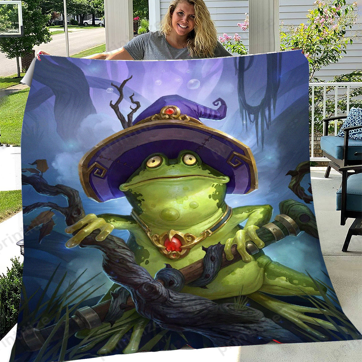 Hearthstone Witch Apprentice Fleece Blanket