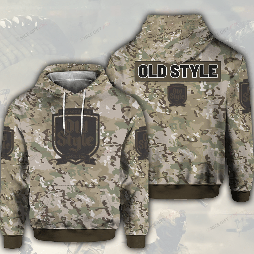 Heileman’s Old Style Camouflage 3D Hoodie Gift For Fans