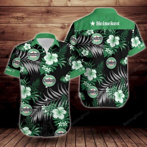Heineken Hawaiian Shirt