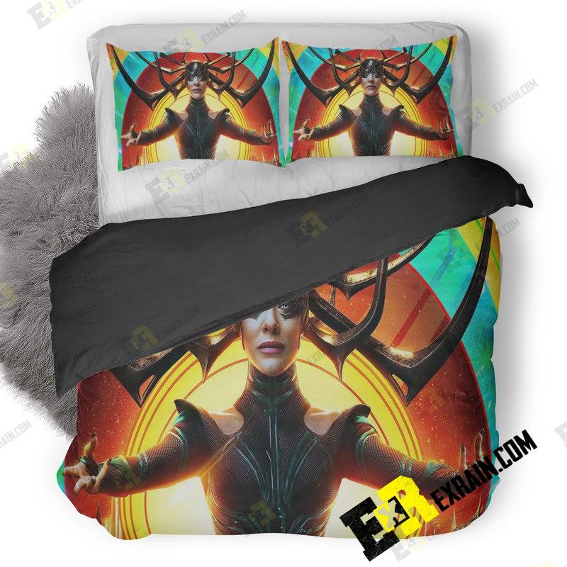 Hela The Goddess Of Death In Thor Ragnarok 1A 3D Customized Duvet Cover Bedding Set