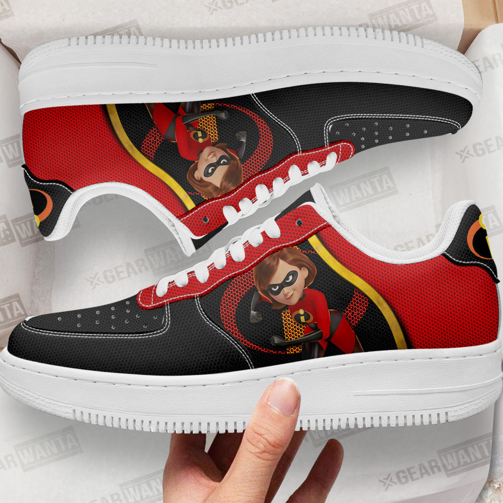 Helen Parr Elastigirl Air Sneakers Custom Incredible Family Cartoon Shoes