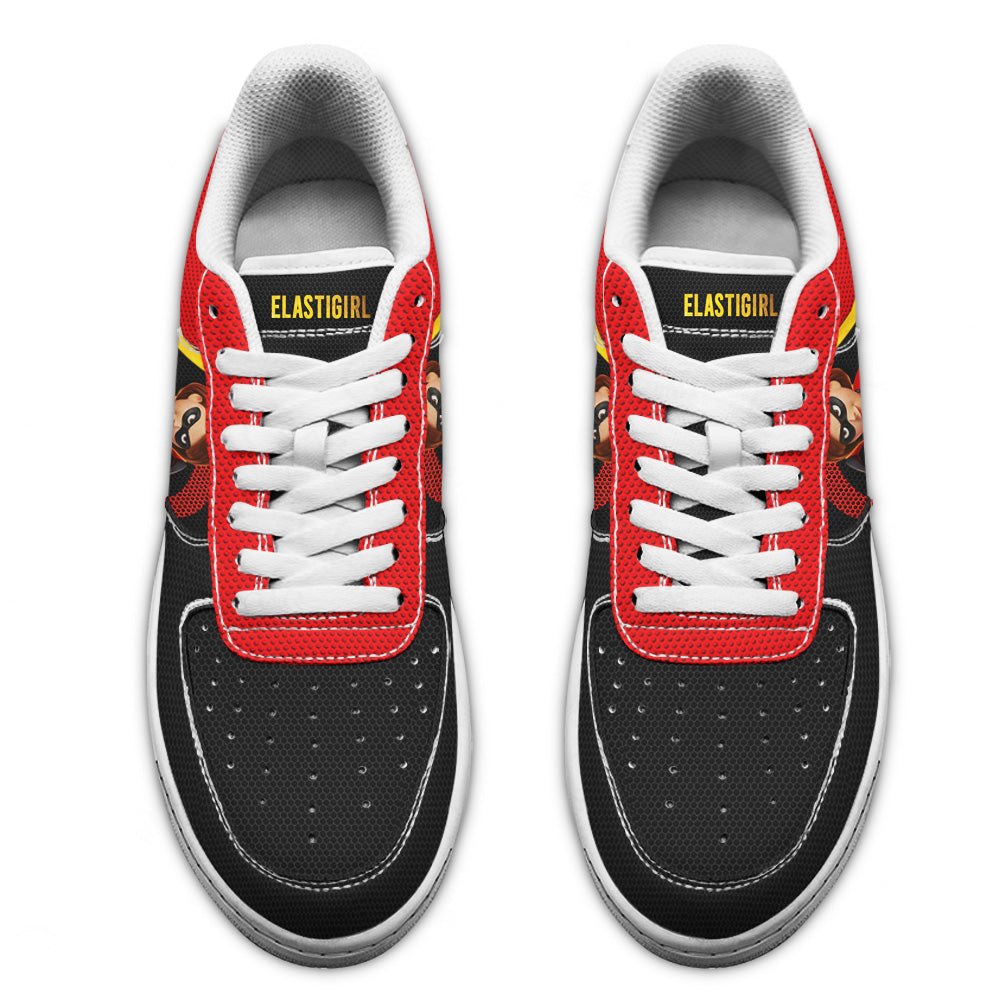Helen Parr Elastigirl Air Sneakers Custom Incredible Family Cartoon Shoes