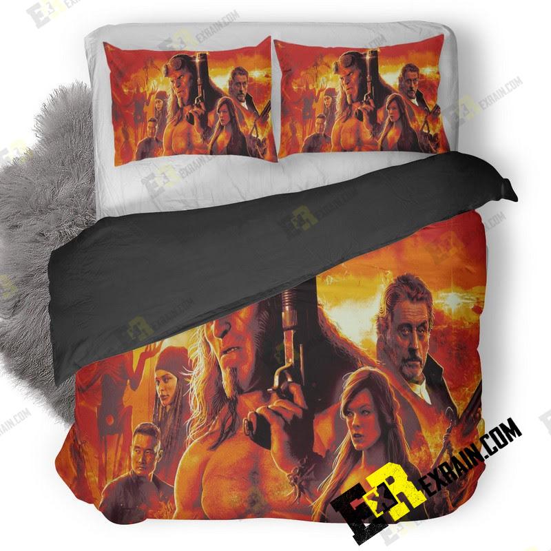 Hellboy 3D Customized Duvet Cover Bedding Set