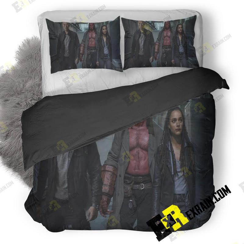 Hellboy Newmovie 3D Customized Duvet Cover Bedding Set